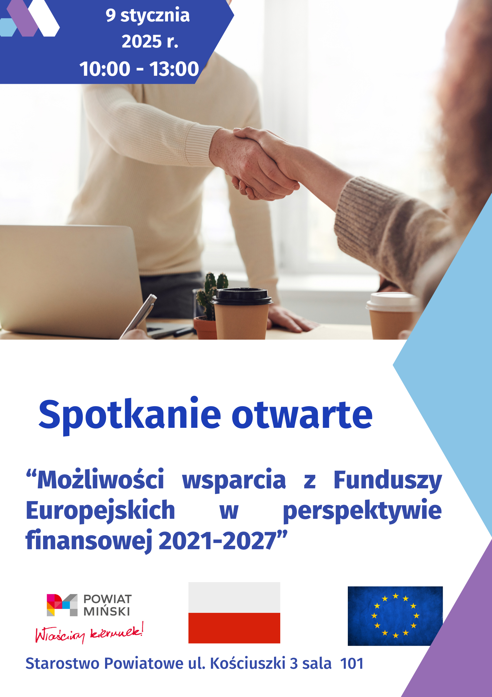 Spotkanie otwarte Fundusze Europejskich